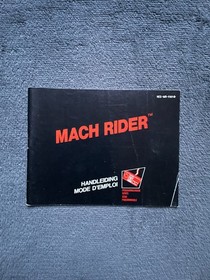 ₪PAS DE JEU₪ Notice Nintendo NES - FAH - Mach Rider