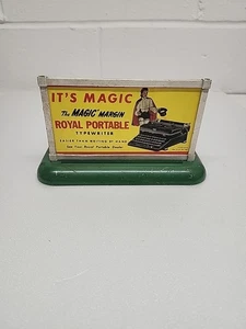 Vintage American Flyer "Royal Portable Typewriter" Light Up Billboard... - Picture 1 of 4