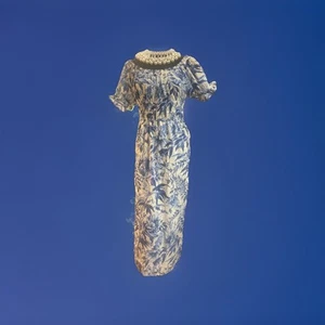 h m women's clothing dress large Blue & White - Picture 1 of 5