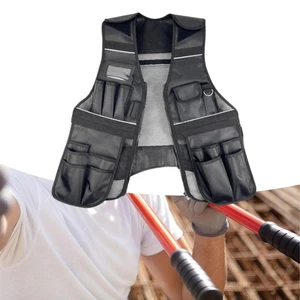 Tool Vest Work Tool Storage Vest Adjustable Practical Multifunctional for - Picture 1 of 7
