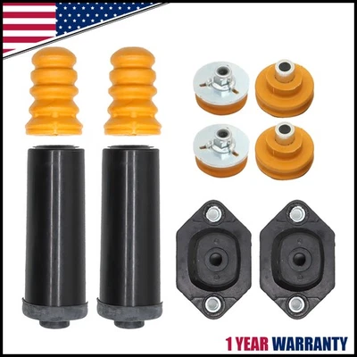 Rear Shock Mounts Bump Stops Dust Boots SET For BMW 328i Base Wagon 3.0L 2009 - Imagem 1 de 4