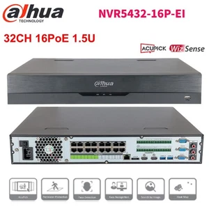 Dahua 8K 32CH NVR5432-16P-EI 16PoE 4SATA 32MP WizSense NVR SMD+Gesichtserkennung - Picture 1 of 9
