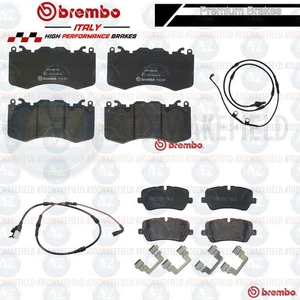 FOR RANGE ROVER SPORT L405 L494 SV SVR SDV6 SDV8 FRONT REAR BREMBO BRAKE PADS - Picture 1 of 2