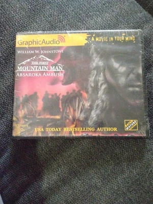 FastShipping🇺🇸 5 CD audiobook The First Mountain Man, vol. 3 Absaroka Ambush - Imagem 1 de 2