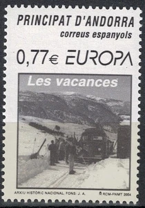 SPANISCHES ANDORRA 2004 Europa postfrisch ** - Bild 1 von 1