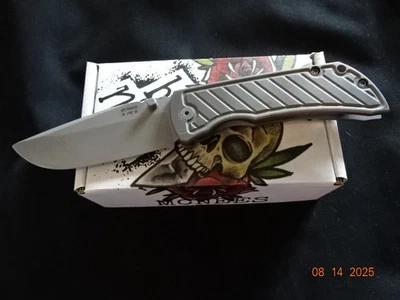 McNees Mac2 Fastback Titanium  3.5" Drop Point Knife  - Image 1 of 4