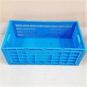 AMAZING FOLDING STORAGE CRATE IDEAL FOR MARKET STALLS Food PRODUCE Toys CLUTTER - Picture 1 of 5