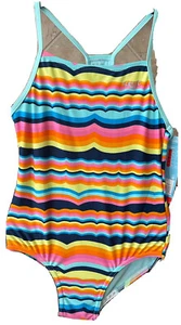 New Speedo UPF 50+ Youth One-Piece Racerback Swimsuit SZ: M-(10) - Picture 1 of 3