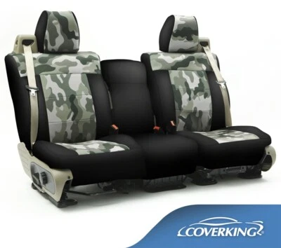 NOVAS Capas de Assento Camuflagem Selva Tradicional com Lados Pretos / 5102021-20 - Imagem 1 de 4