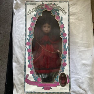 Victorian Collection Porcelain Doll Limited Edition By Melissa Jane 1995 A82 - Picture 1 of 9