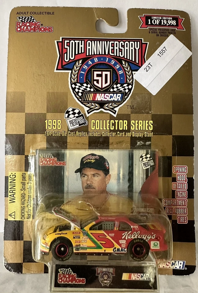 Racing Champions 1998 50th Anniversary PRESSPASS NASCAR Car 09220 Bill Elliott