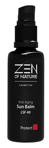 Zen of Nature - Bálsamo solar antienvejecimiento FPS40 - Cuidado antienvejecimiento altamente efectivo 50 ml - Imagen 1 de 1