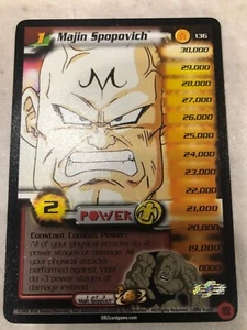 Majin Spopovich #136 DBZ Rare - Picture 1 of 1