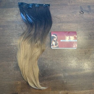 LELINTA 23" Women Double Long Straight Hair in Hair Extensions 7 Pieces 16 Clips - Picture 1 of 4