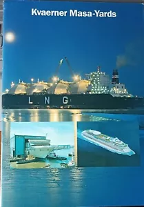 KVAERNER MASA YARDS 1996. ACTIVITIES AND REFERENCIES. LOTS OF PHOTOS & DRAWINGS - Imagen 1 de 3