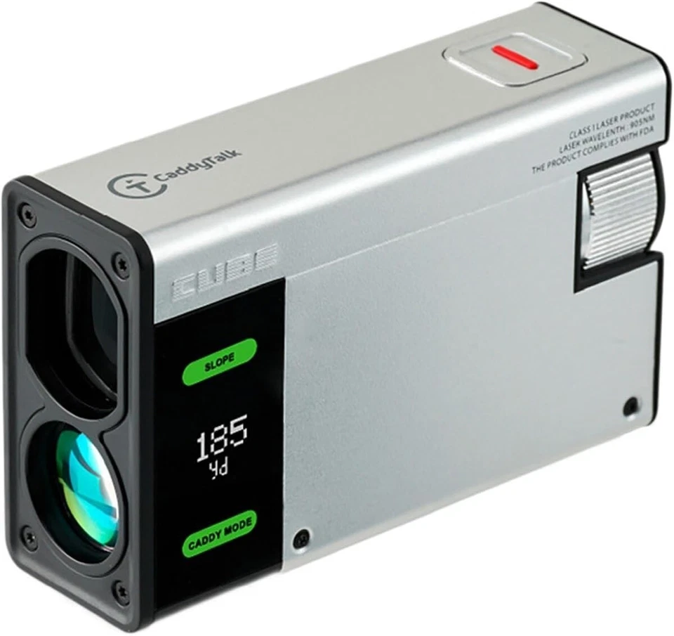 GOLFZON CaddyTalk CUBE SILVER Laser Distance Meter for Golf Compact Japan