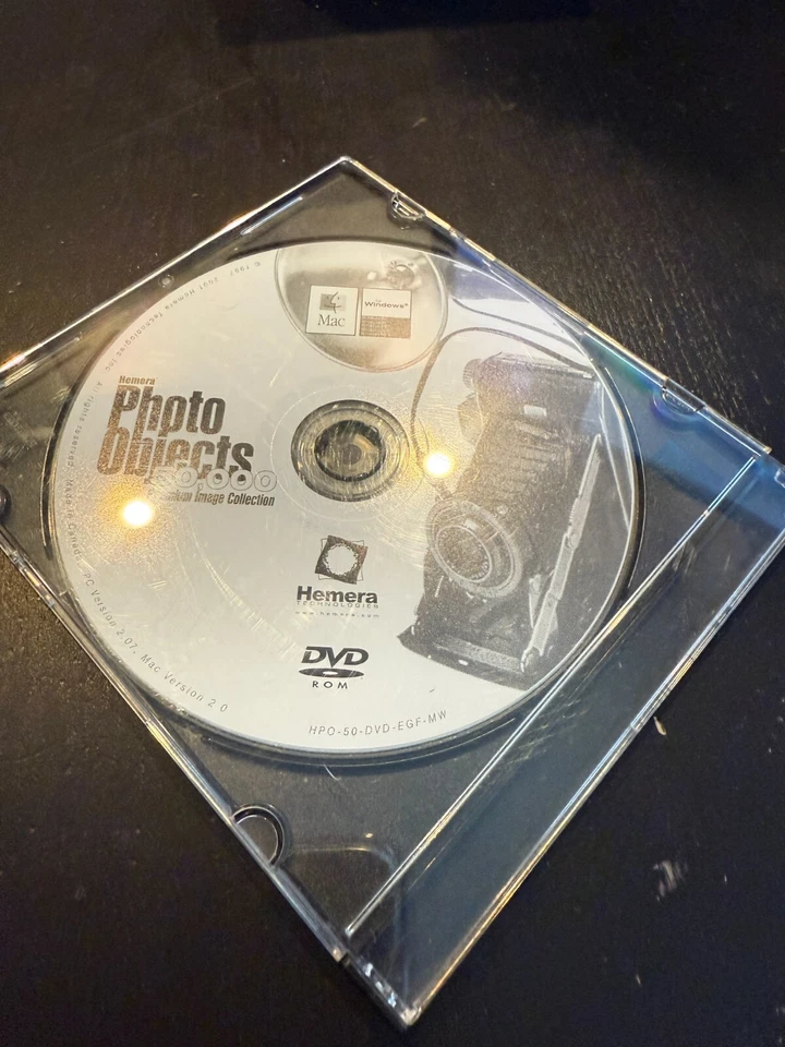 HEMERA PHOTO OBJECTS 50,000 CD Windows/Mac - Image 1 of 1