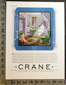 1929 GRÚA ACCESORIO DE PLOMERÍA DECORACIÓN DEL HOGAR BAÑO CANADÁ MANITOBA ANUNCIO 31281 - Imagen 1 de 1