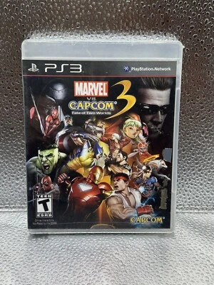 *Brand New Sealed* Marvel Vs Capcom 3 Fate of Two Worlds Playstation PS3 Game - Image 1 of 3