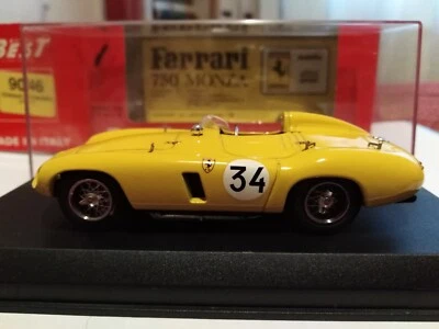 BEST MODEL 1:43 FERRARI 750 MONZA SCAGLIETTI ROGER LAURENT SPA 1955 CON BOX - Immagine 1 di 4