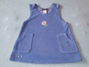 Ka Boosh Lovely Girls Blue Fleece Dress, Size 2 - Picture 1 of 3