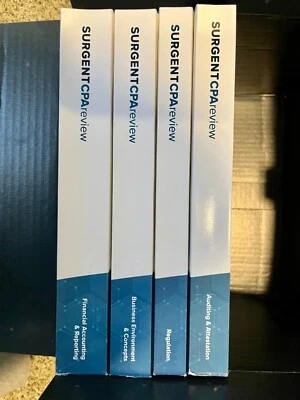 SURGENT CPA Review Text Books - New in box!! Foto 1 de 3