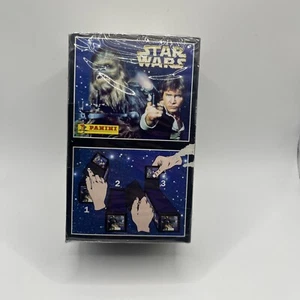 Star Wars Panini Sealed Box Of 100 Sticker Packets 1996. Made In Italy - Picture 1 of 3