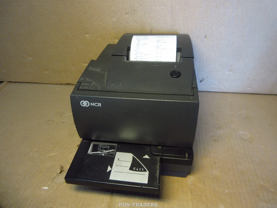 NCR 7167 USB NETWORK Thermal Receipt POS Hybrid Printer 7167-6011-9001 INCL PSU - Image 1 of 4