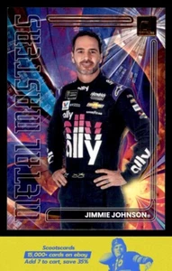 2023 Donruss Jimmie Johnson Metal Masters #MM8 Hendrick Motorsports/Ally - Picture 1 of 2