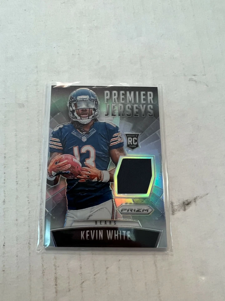 Kevin White 2015 Prizm Rookie Jersey Silver Prizm Card #PPJ-KW - Image 1 of 1