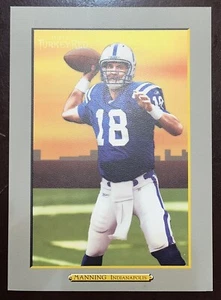 2005 Topps Turkey Red Cabinet Card #TRPM Peyton Manning - Bild 1 von 2