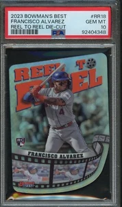 BB - 2023 Bowmans Best - Francisco Alvarez - #RR18 - GEM MT 10 - Picture 1 of 2