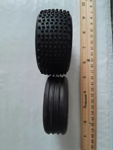 1/10 2WD Buggy Front Rear Soft Tires for Tamiya DT02 DT01 DT03 TD2 DF02 TRF211XM - Picture 1 of 8