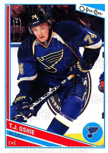 2013-14 O-Pee-Chee #100 TJ Oshie - Image 1 of 1