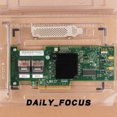 For IBM M1015 SAS HBA LSI 9220-8i = (9211-8I) IT Mode 6Gbps ZFS FreeNAS unRAID - Image 1 of 4