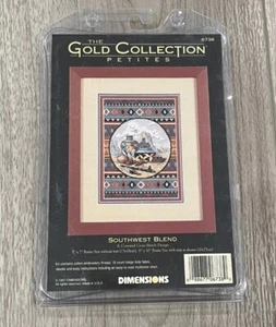 Dimensions Gold Collection Petites Southwest Blend 6738 Counted Cross Stitch Kit - Picture 1 of 3