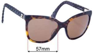 Lentes de repuesto para gafas de sol SFx para Chanel 5288-Q-A - 57 mm de ancho - Imagen 1 de 30