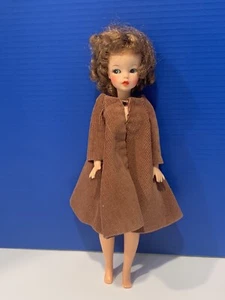Fits Ideal Tammy Size 12" Doll - Handmade Brown Corduroy Coat - NO DOLL - Picture 1 of 6