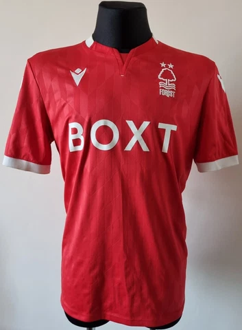 Nottingham Forest 2021 - 2022 Home football Macron shirt size Extra Large Cover