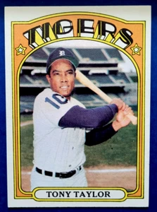 1972 Topps #511 Tony Taylor Detroit Tigers Baseball Card EX/MT - Picture 1 of 2