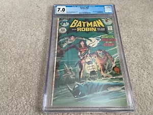 1971 Batman with Robin #235 Vintage DC Comic Book CGC Grade 7.0 - Picture 1 of 4