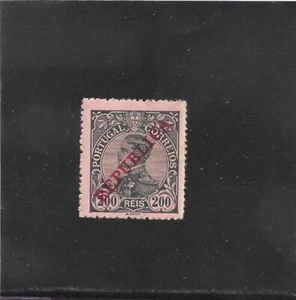 PORTUGAL D. MANUEI II SURCHARGED 200 R. (1910) MNH (**) - Picture 1 of 1