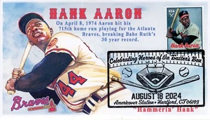 24-267, 2024, Heroes of the Batters Box, Bildstempel, Americover, Hank A - Bild 1 von 1