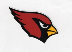 Arizona Cardinals Free Tracking decal window helmet hard hat laptop up to 14" - Picture 1 of 3