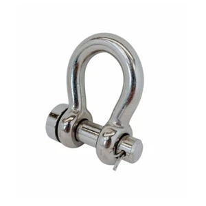 Mil-Spec 1/2" Round Pin Anchor Shackle 3,000Lb WLL Forged Stainless Steel T316 - Picture 1 of 9