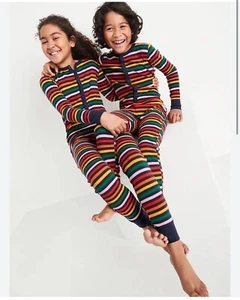 Unisex Matching Family Snug-Fit Footless Pajama One-Piece for Kids - Picture 1 of 4