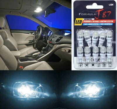 LED 5050 Light White 6000K 168 Ten Bulbs Interior Step Door Replacement EO Fit - Image 1 of 4
