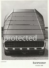 1968 ALFA ROMEO 33 CARABO BERTONE Prototyp Presse Foto Werksfoto No. 3