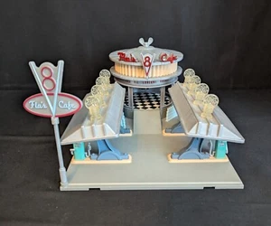CARS Flo’s V8 Café Playset Orginal Pixar Disney Tested - Picture 1 of 12