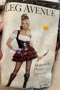 Shipwreck Pirate Leg Avenue Costume Womens XL Extra Large NEW Retail Packaging - Picture 1 of 2